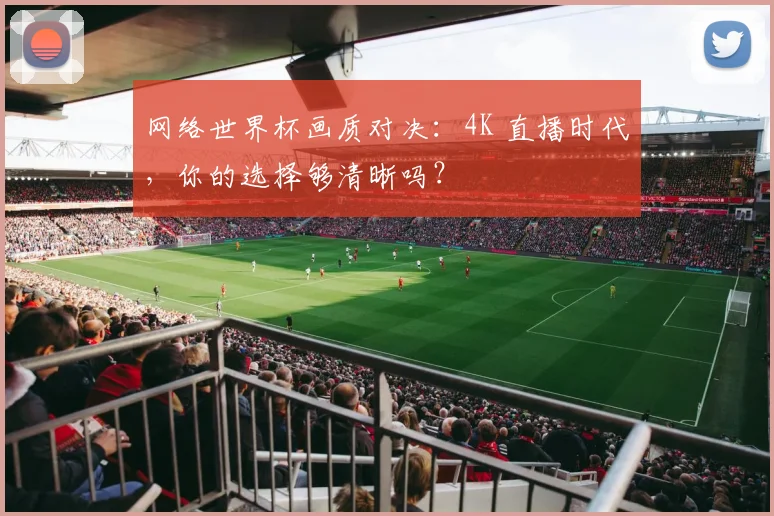网络世界杯画质对决：4K 直播时代，你的选择够清晰吗？